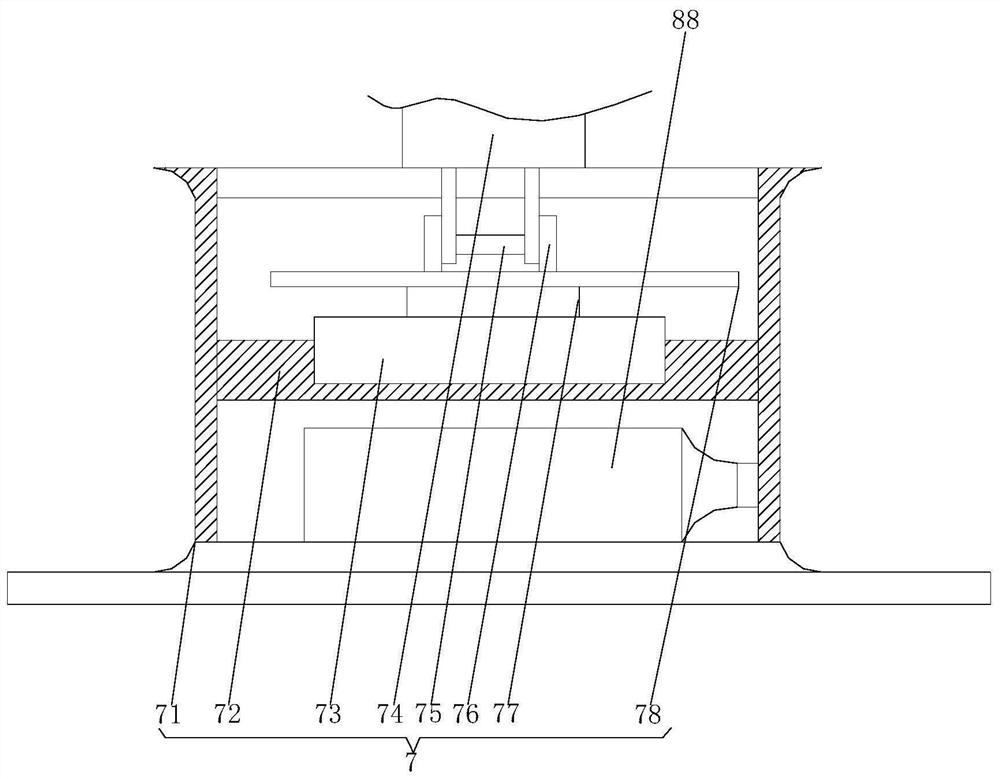 A mechanical device for ship falling into water rescue