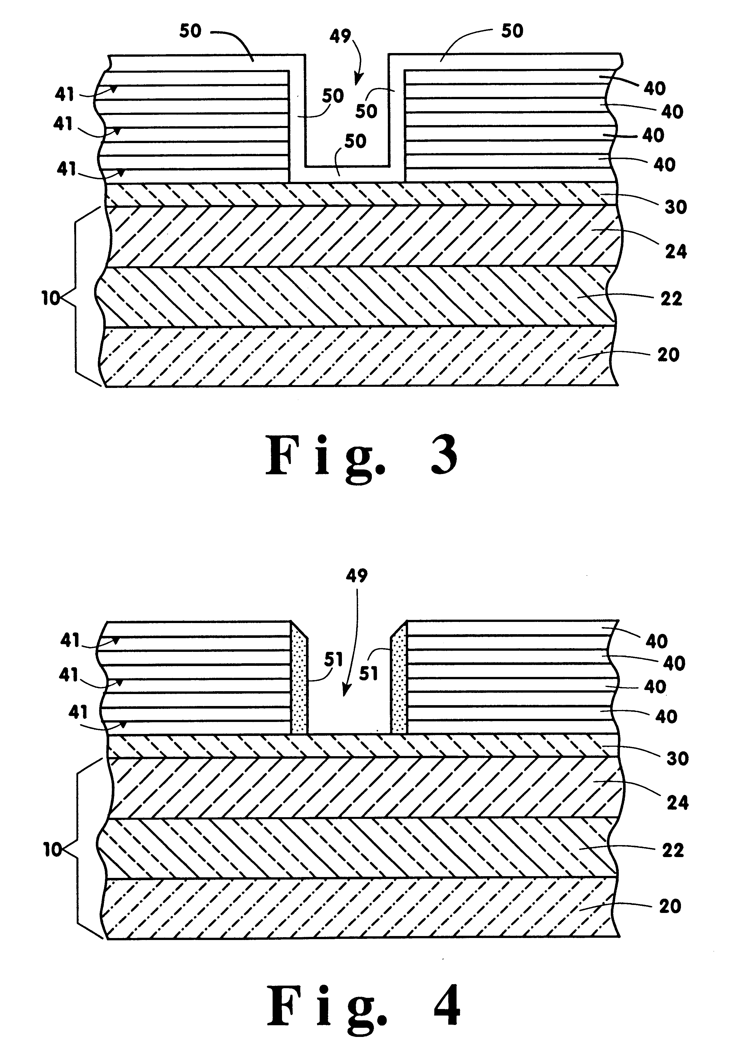 Vertical trench-formed dual-gate FET device structure and method for creation