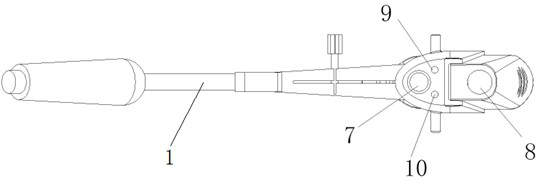 A variable-angle v-shaped dual-channel working sheath for spinal endoscopic surgery