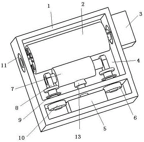 An electrostatic dustproof automatic storage car cover