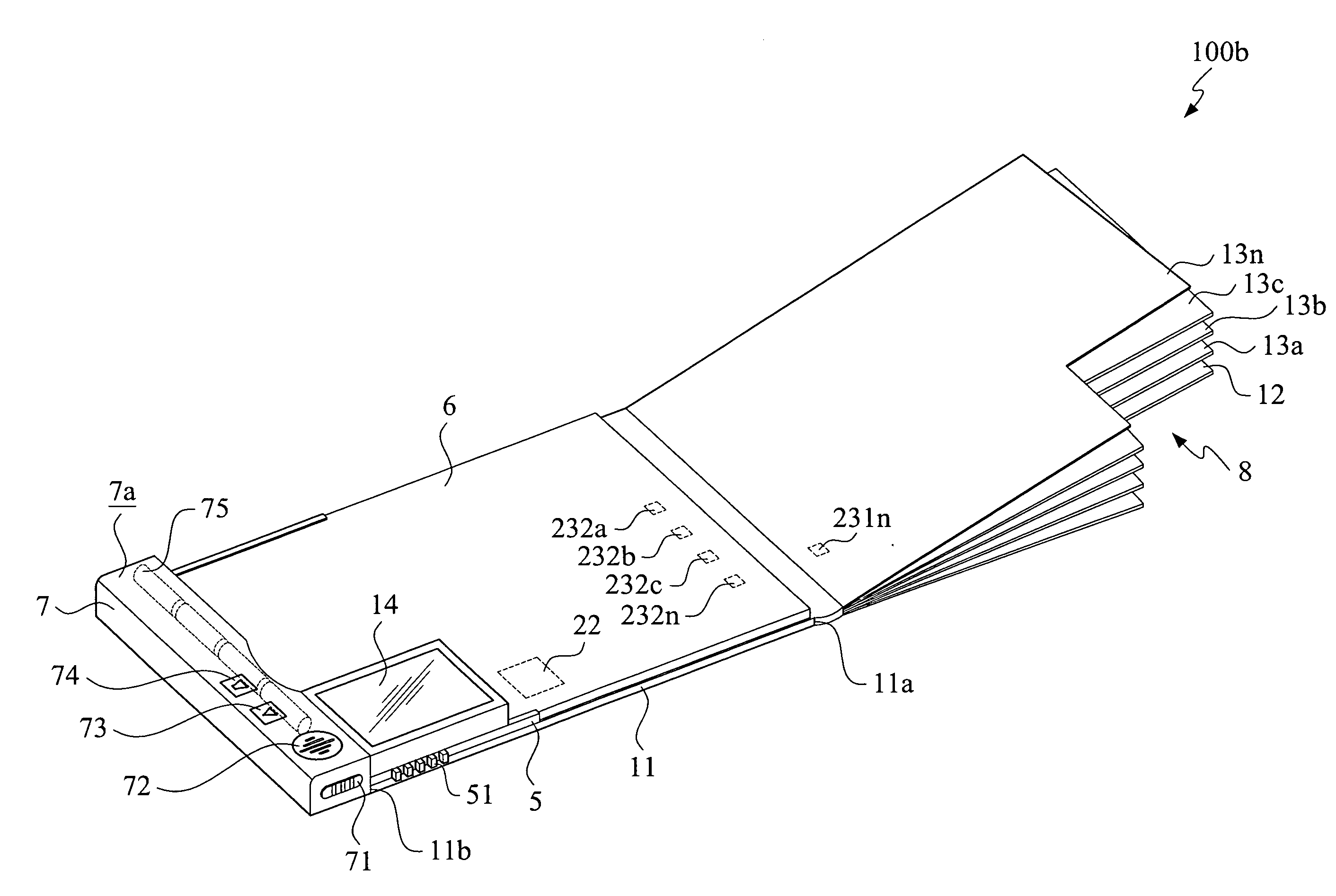 Electronic book with multimedia play function