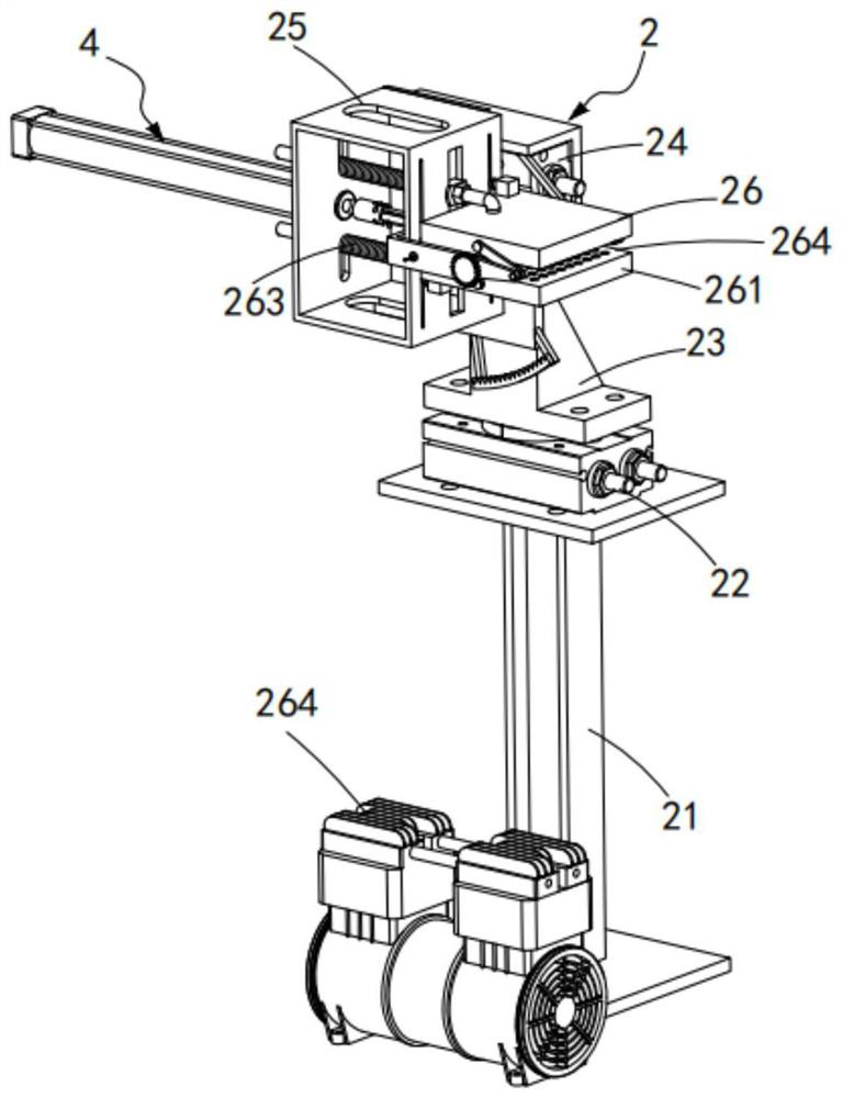 Continuous automatic bag opening device for supermarkets