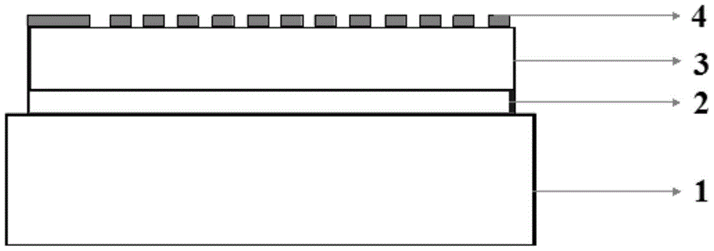 A high withstand voltage, low leakage, high polarization strength bismuth ferrite thin film and preparation method thereof