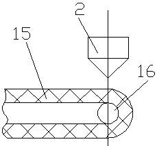 Chicken manure spray fermentation equipment for breeding chicken flock zone and technical method of equipment