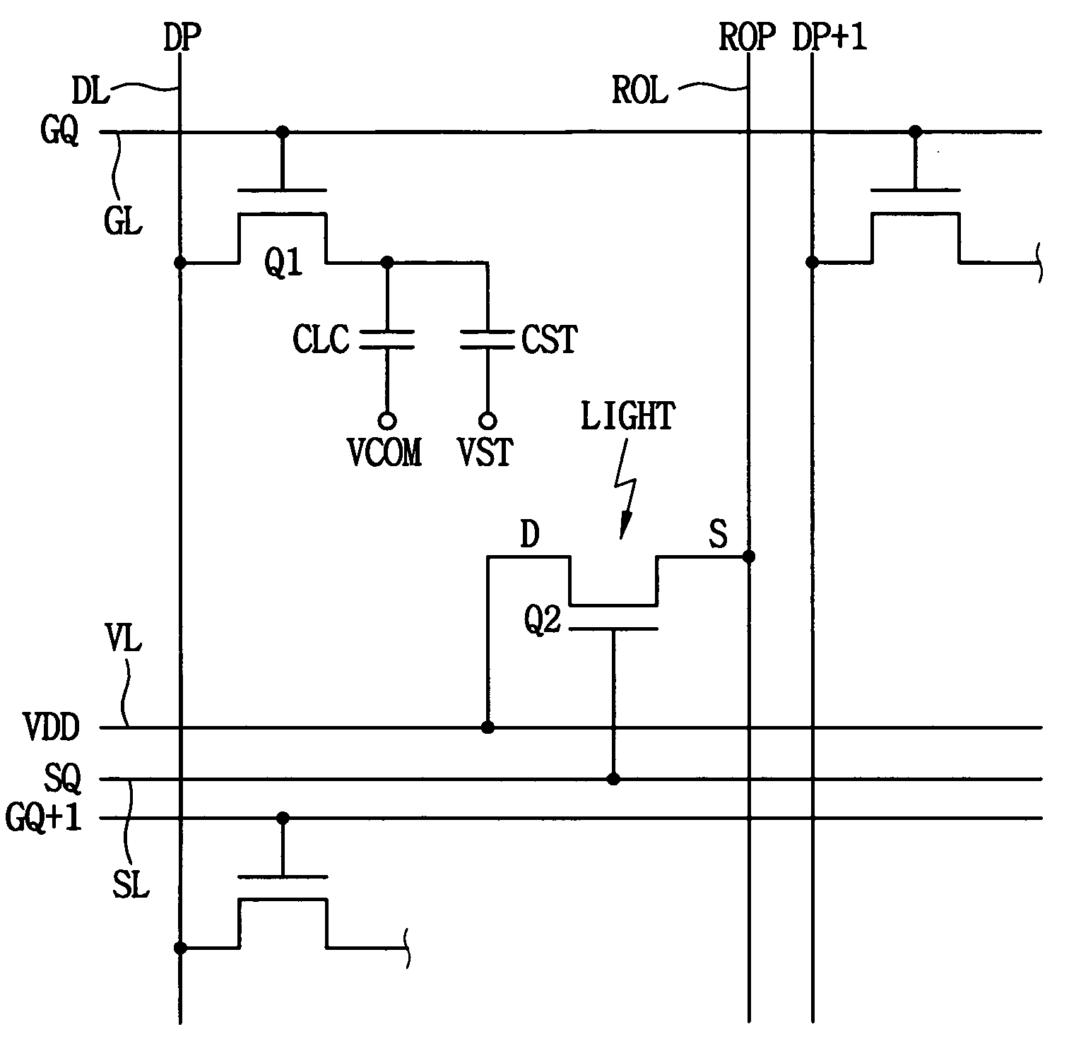 Light sensing panel, and liquid crystal display apparatus having the same