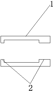 Structural column erecting-free block and construction method thereof