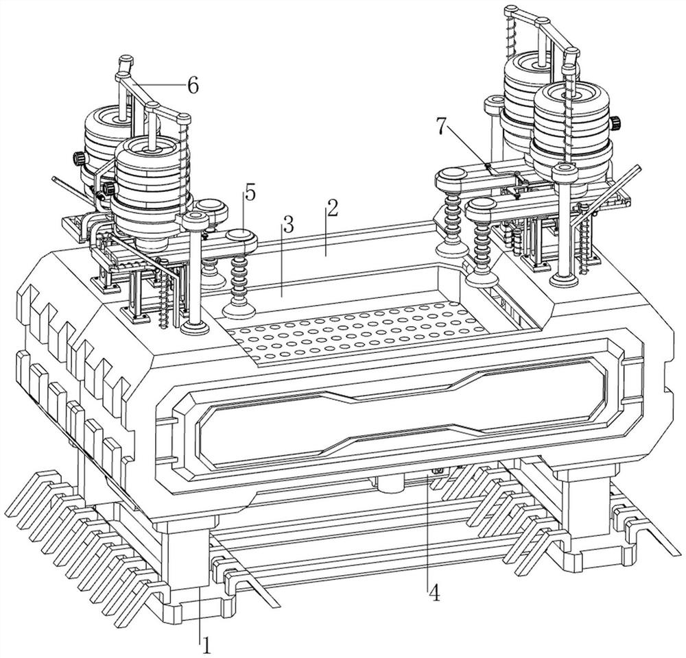 High-performance surgical instrument disinfection device for surgery department