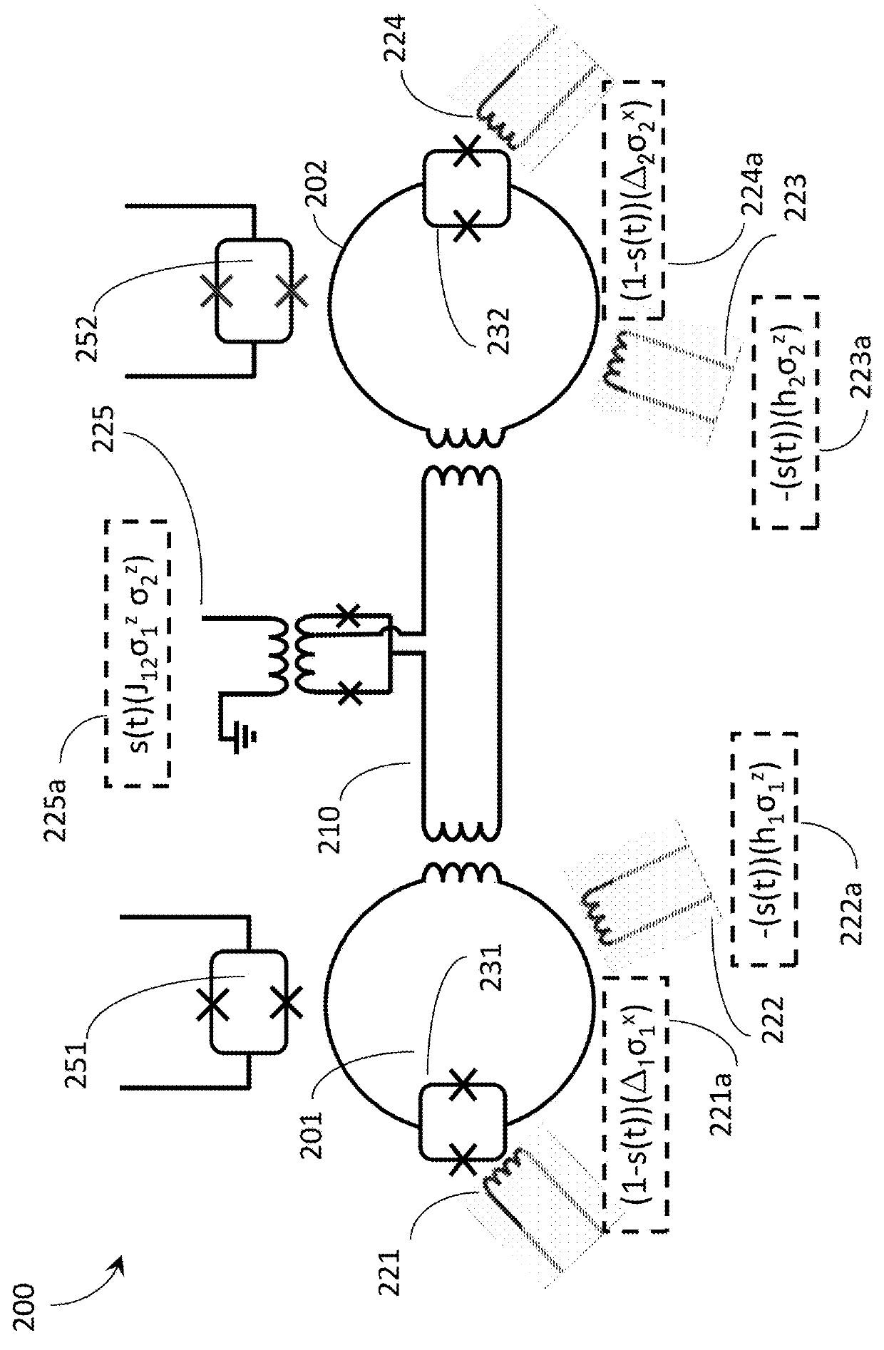 Systems and methods for removing unwanted interactions in quantum devices