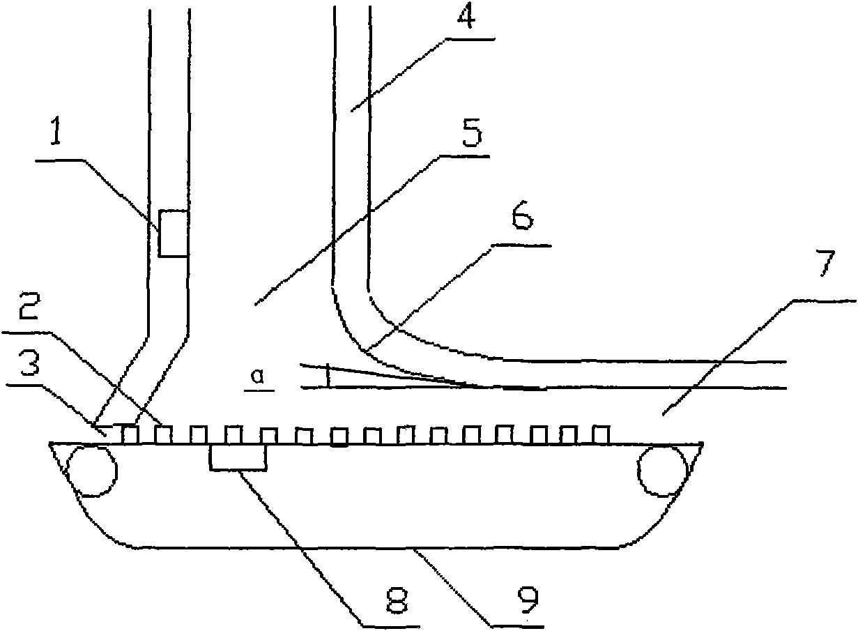 Vinegar-dreg (or vinasse)-burning hearth structure of fluidized-bed boiler