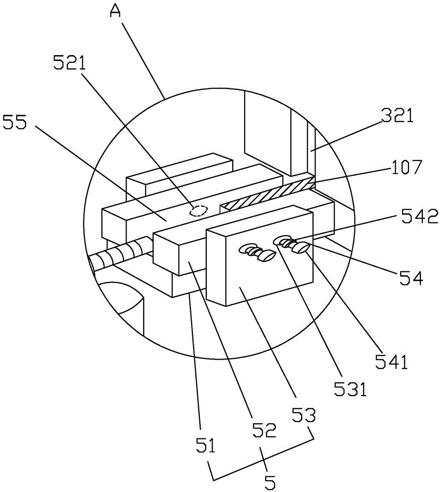 Automatic nut-tapping machine