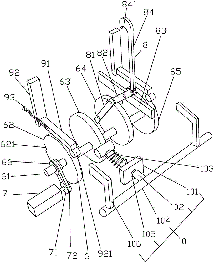 Automatic nut-tapping machine