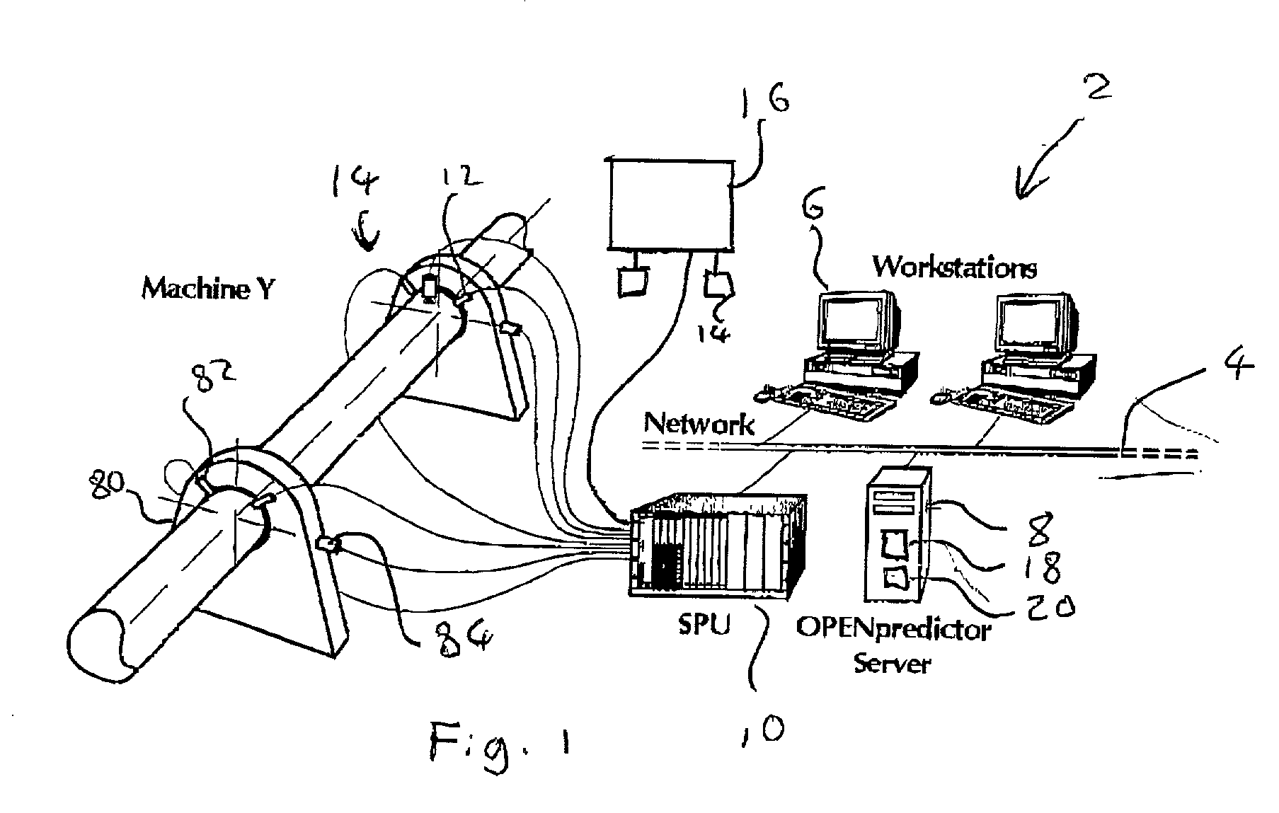 Automatic machinery fault diagnostic method and apparatus