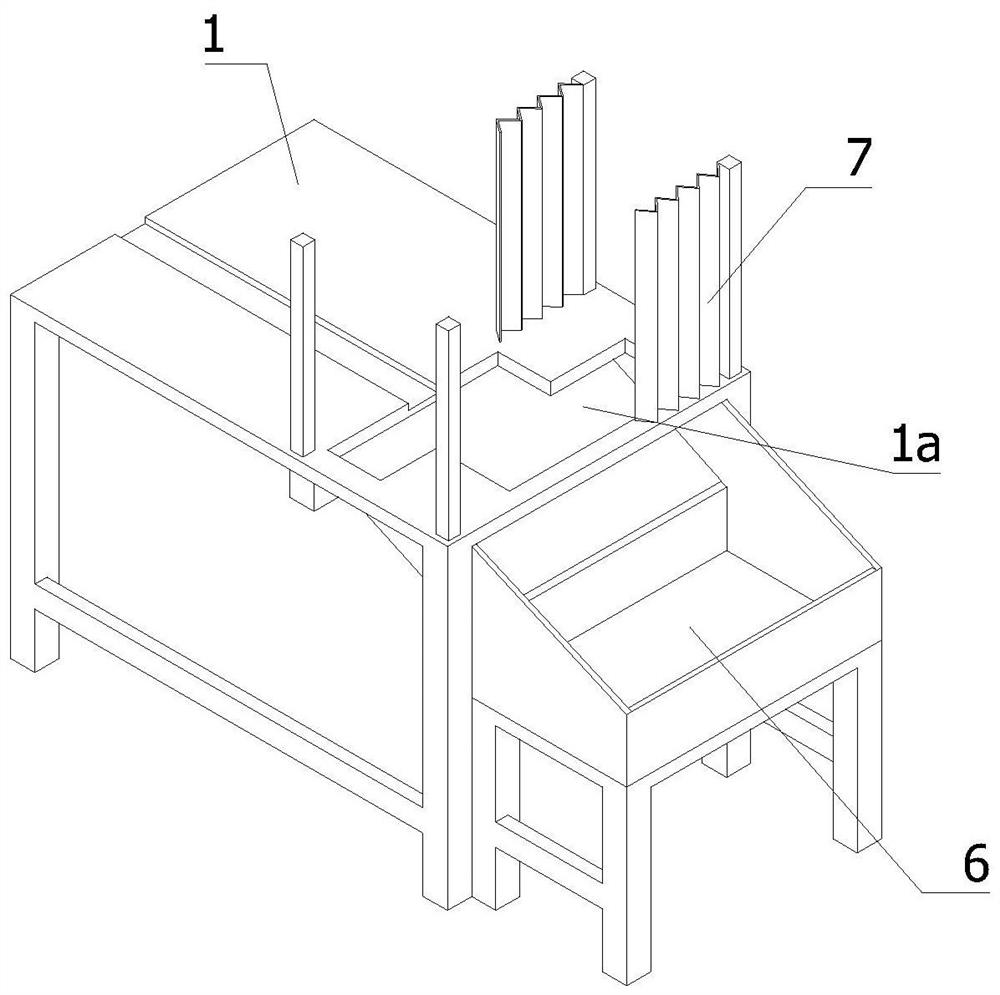 Processing equipment for inclined plane of forklift drive axle