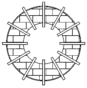 Preheating pyrolysis furnace