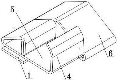 Solar hot water tank sliding frame