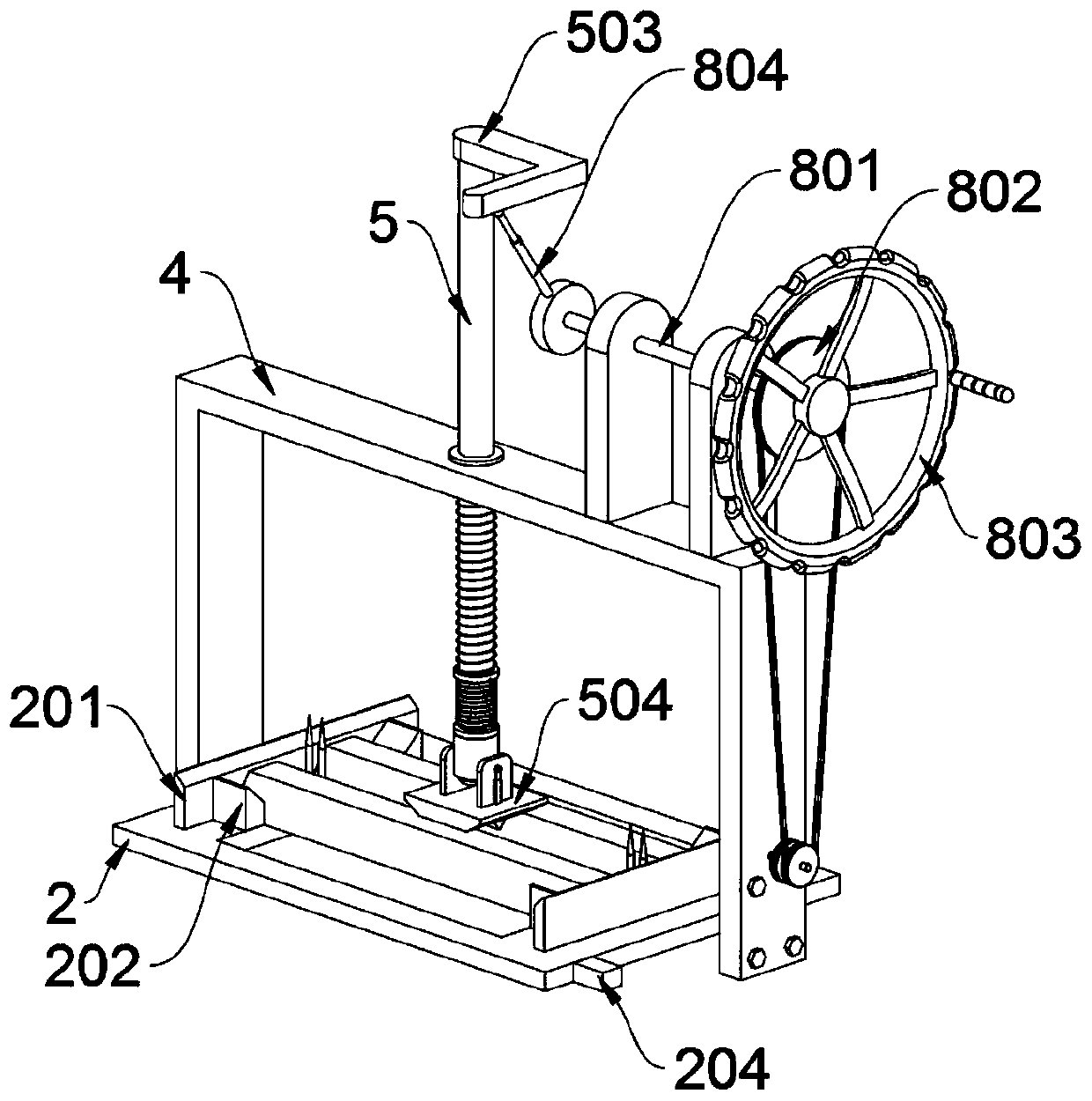 Detection equipment based on sponge city road protection structure