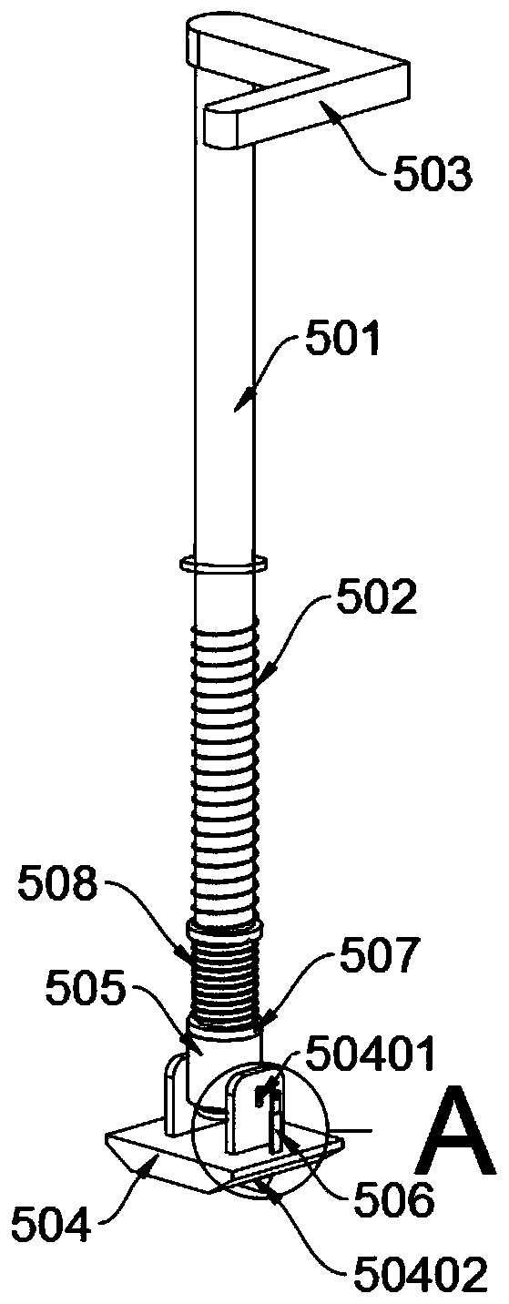 Detection equipment based on sponge city road protection structure