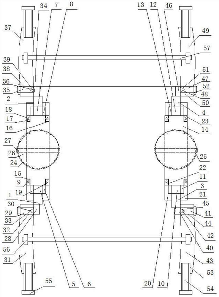 Hemangioma surgical support and fixation device and method of use