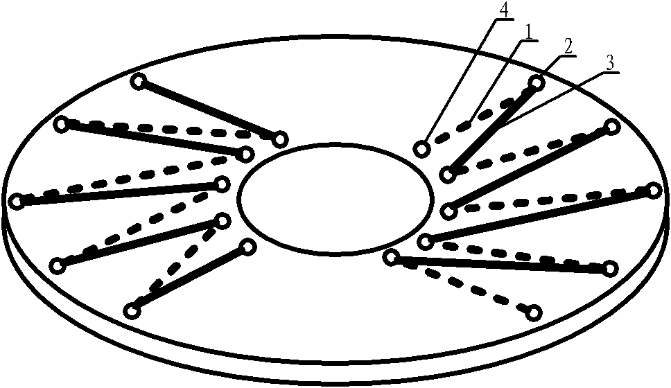 Double-face symmetric wired printed circuit board (PCB) type Rogowski coil