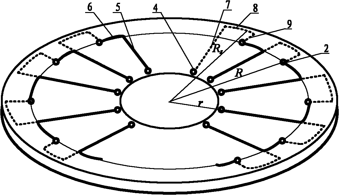 Double-face symmetric wired printed circuit board (PCB) type Rogowski coil