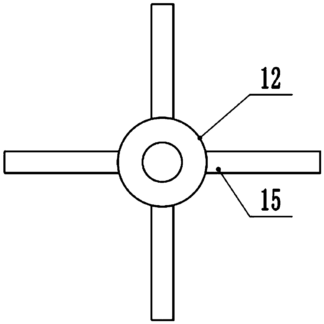 A wall paint spraying device for building decoration