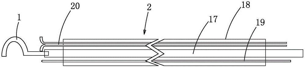 Device and method for simultaneously testing PM2.5 and coagulated particulate matters discharged by fixing source