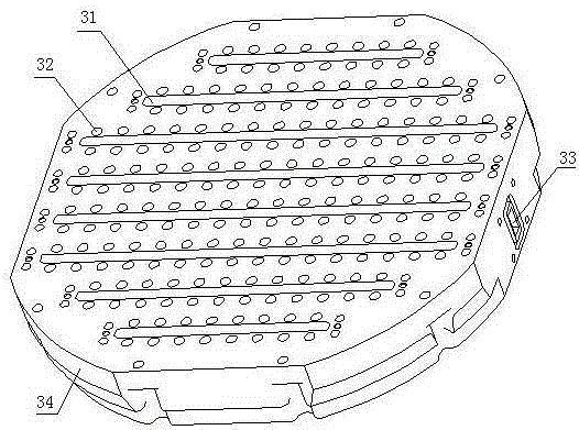 Heat dissipation structure of active phased array antenna