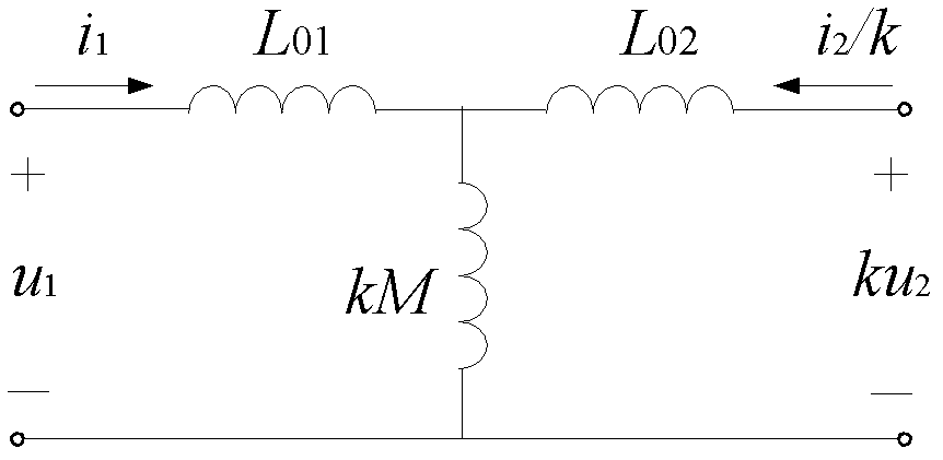 Method for calculating DC (direct current) magnetic bias dynamic leakage inductance of transformer