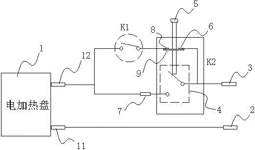 Holding temperature range adjustable electric kettle