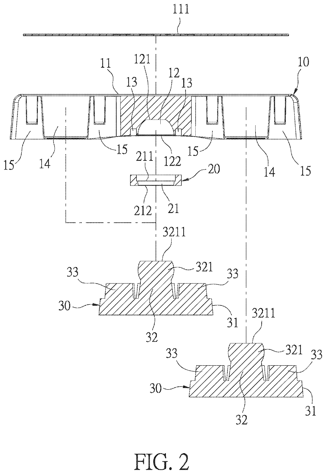 Balanced Support Structure of Aerobics Step