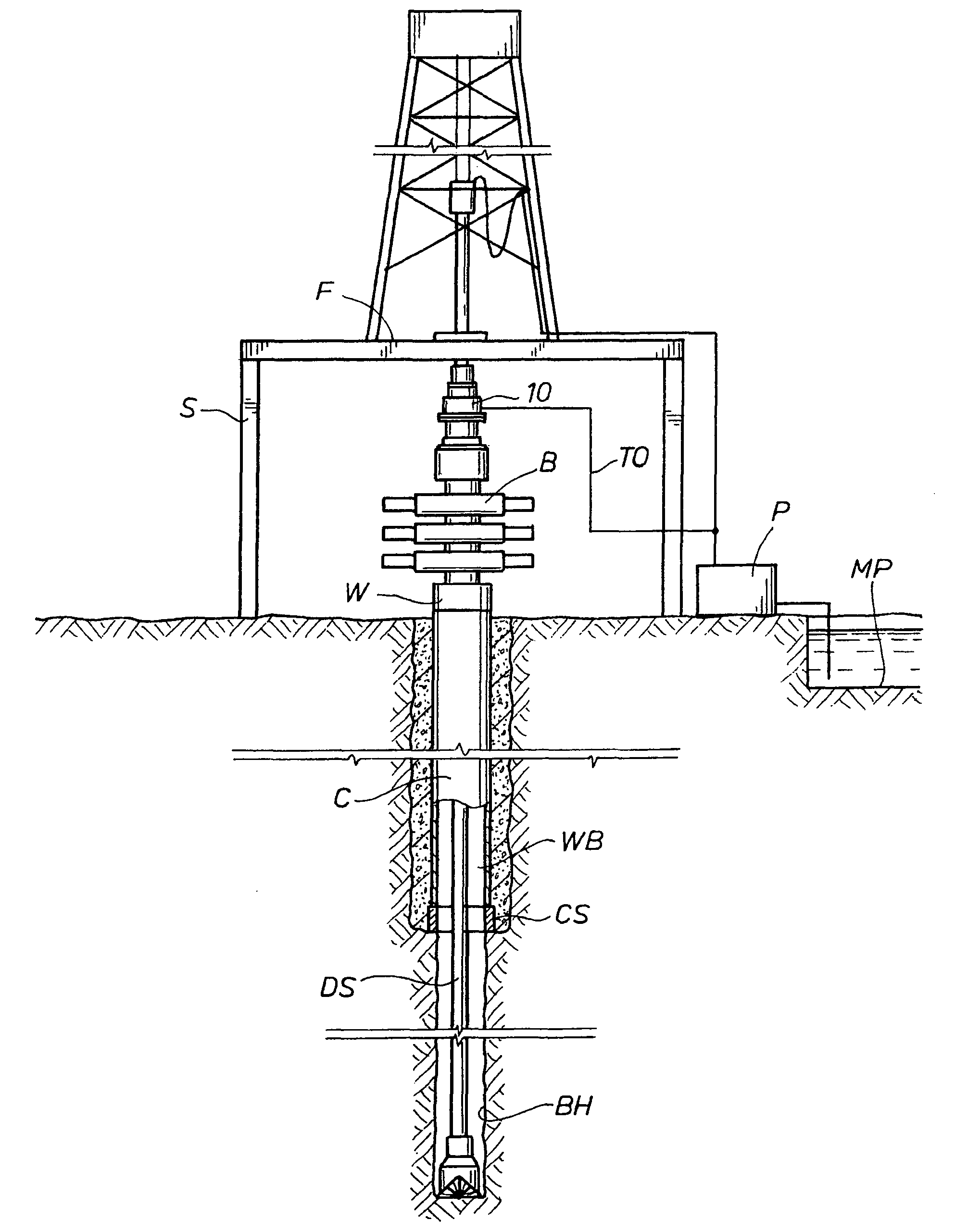 Drilling with a high pressure rotating control device