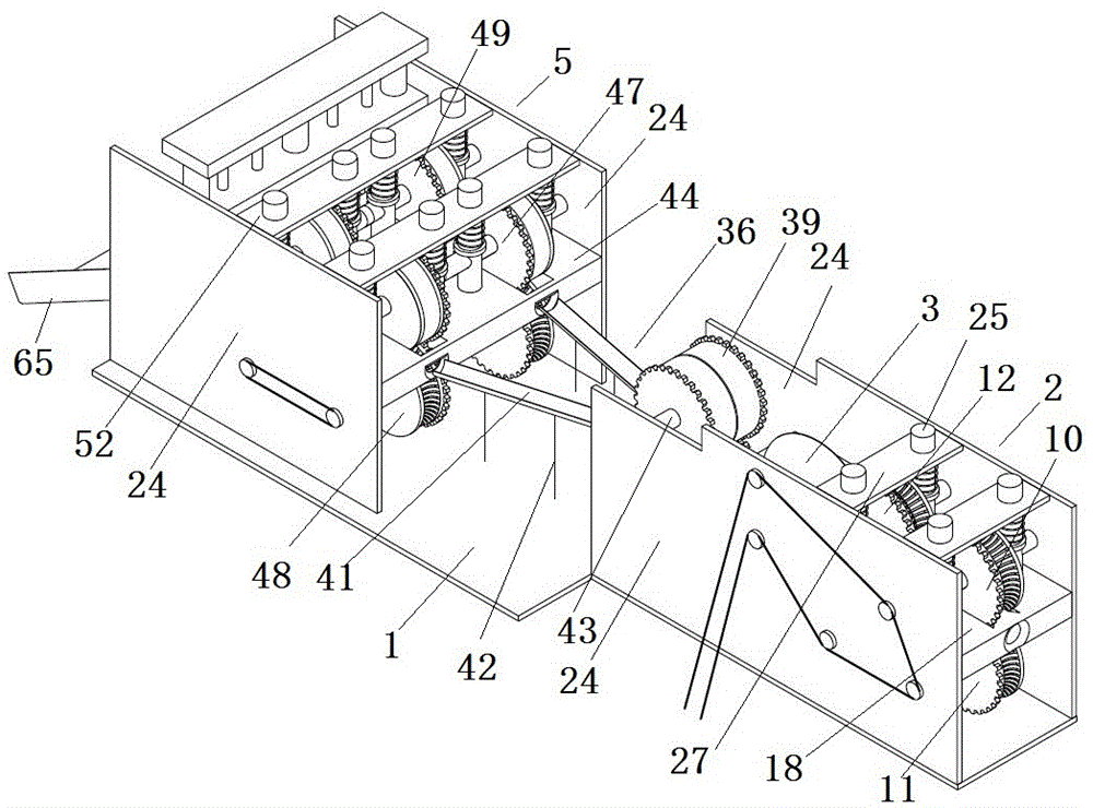 Scalloped-kidney-shaped sausage machine and use method thereof