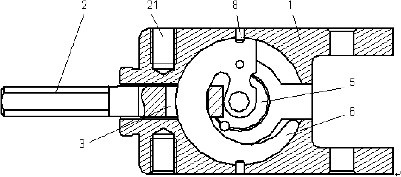 Method for rapidly disassembling radome on airplane and rotating locks