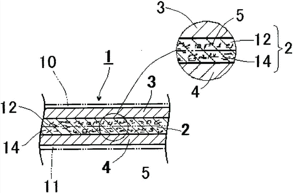 Baseless double-sided adhesive sheet or tape, and method for manufacturing the same