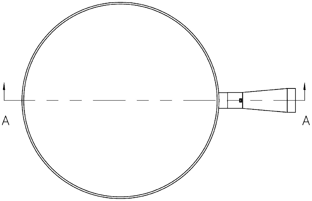 Pot handle easy to adjust and disassemble