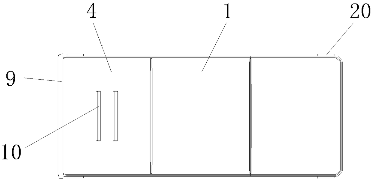 Mattress with heating effect