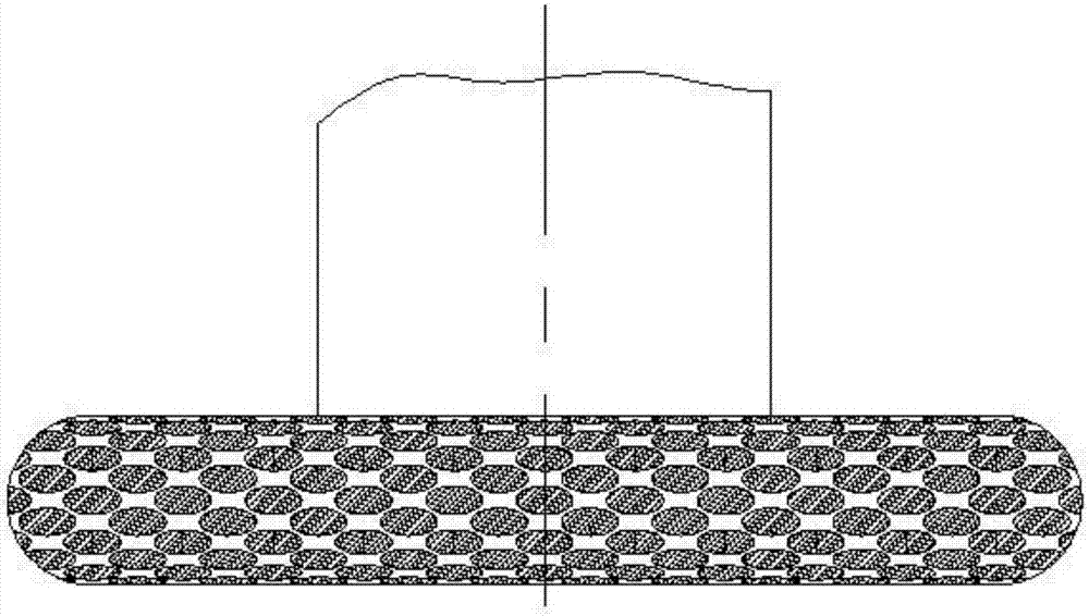 A kind of manufacturing method of complex busbar polishing wheel with local reinforcement structure