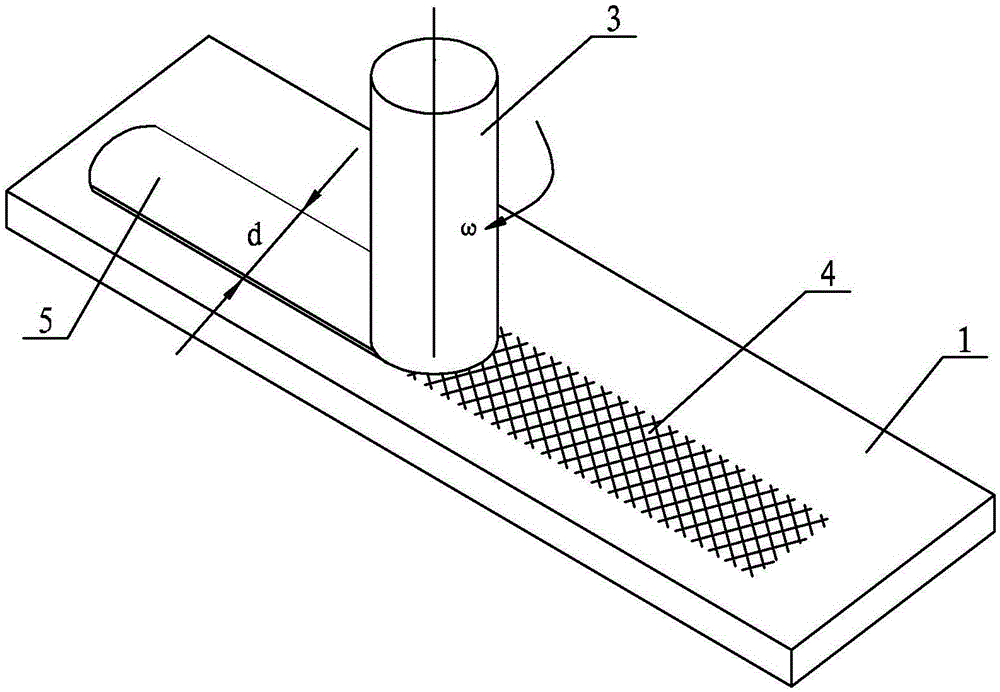 Method for overlap joint of special-shaped titanium aluminum metal through friction stir welding by utilizing pre-stacking aluminum layer