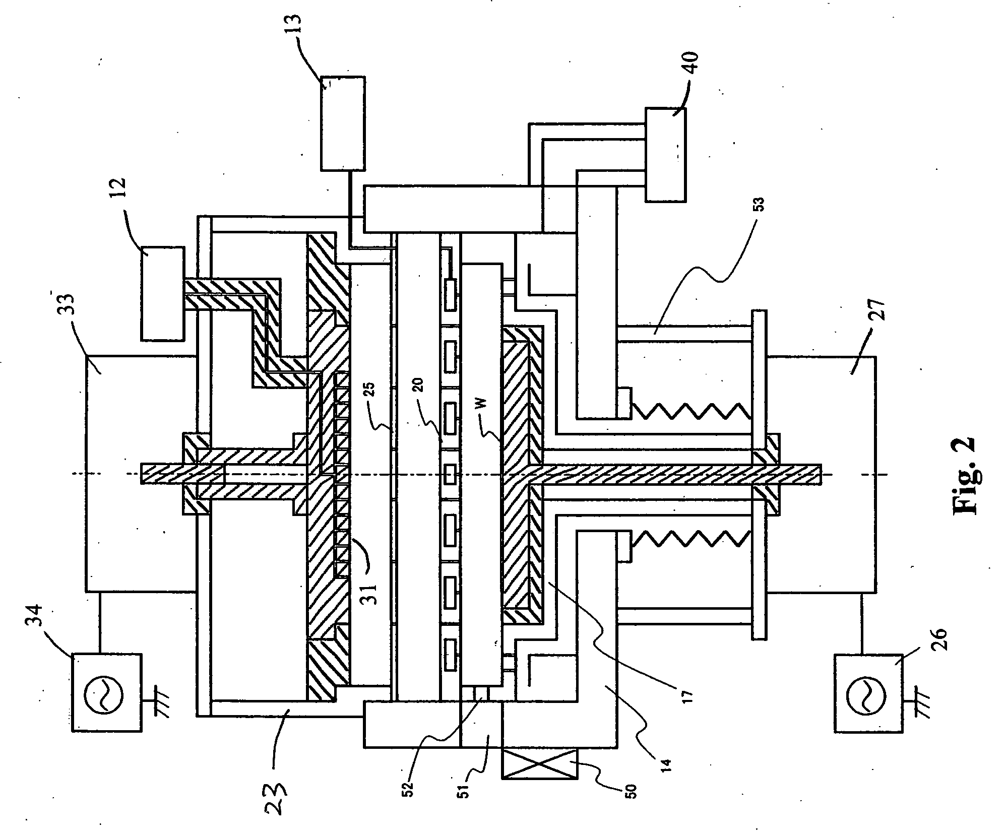 Dual-chamber plasma processing apparatus