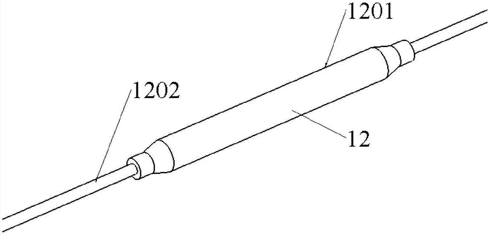 A preparation method and device for socketed hollow copper tube based on laser cutting and welding