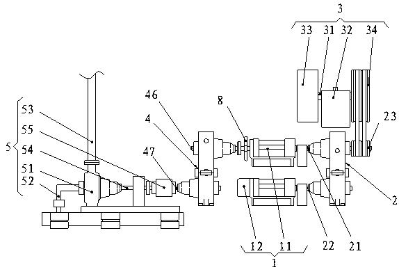 A low starting force water pump device and its control method