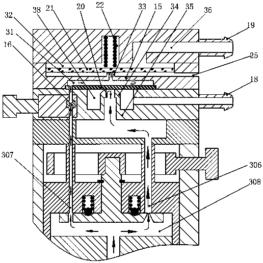 Self-adaptive control oxygen supply module