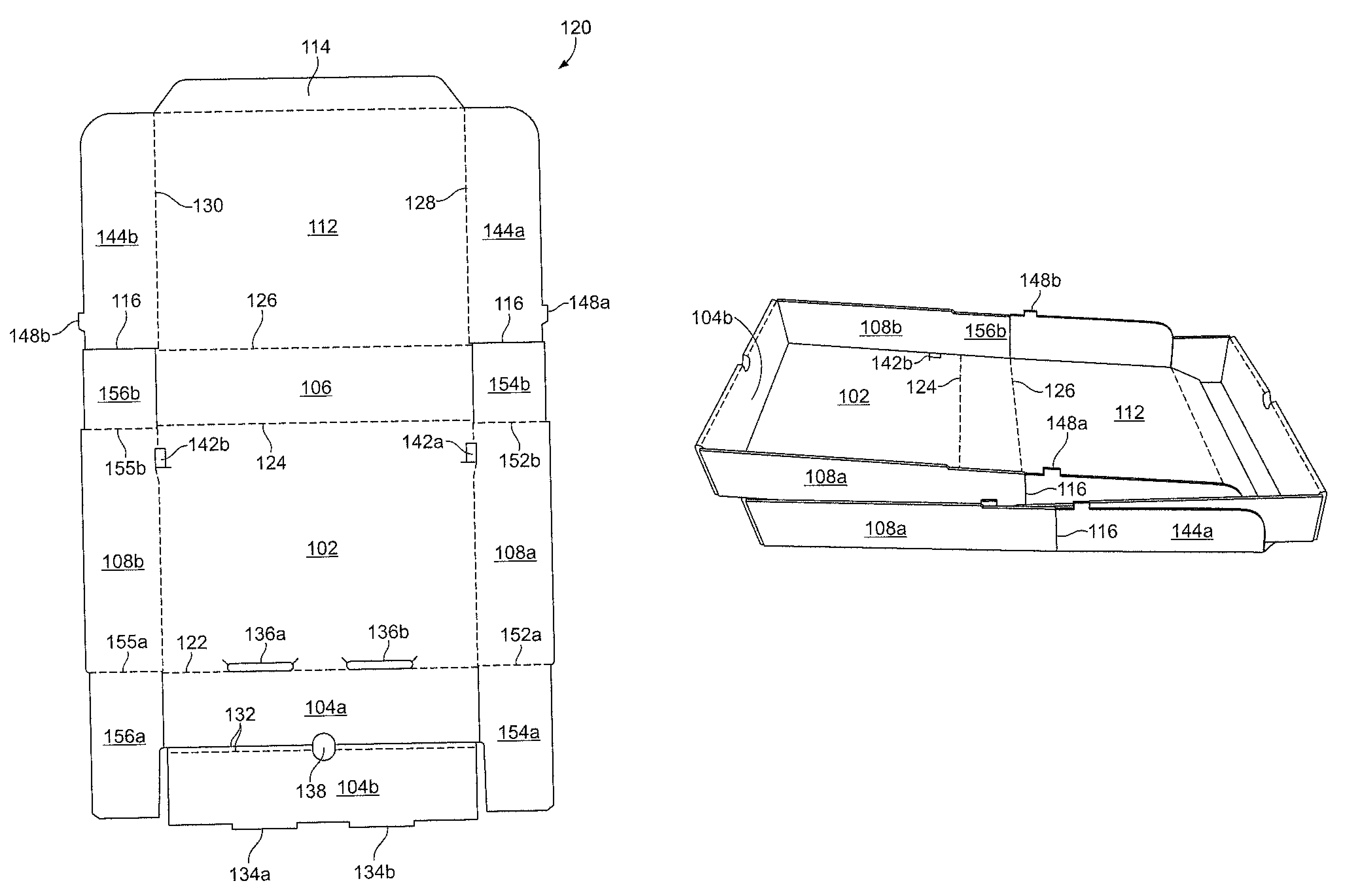 Front-rollover and hammer-lock container