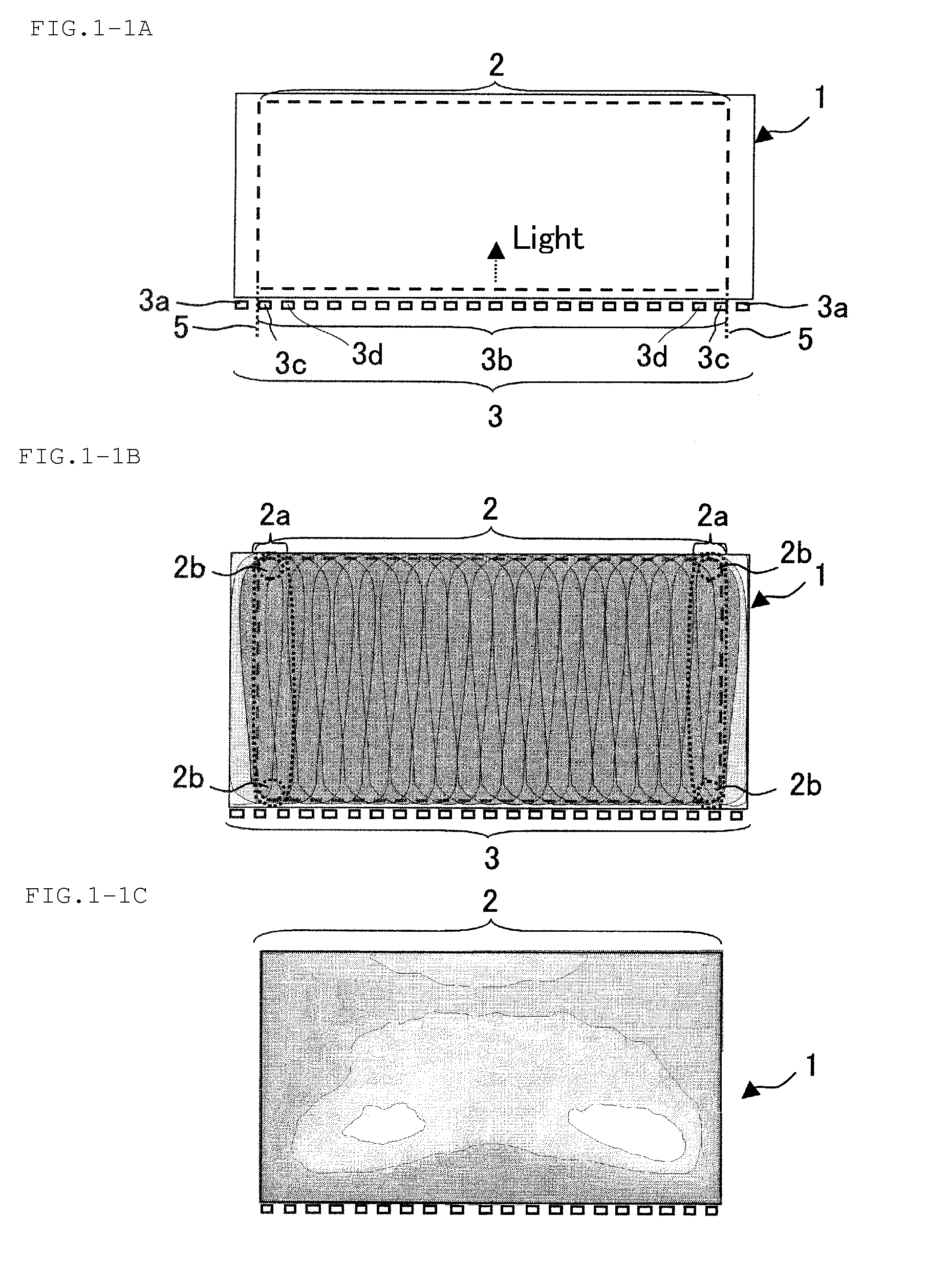 Light unit, backlight, frontlight, and display device