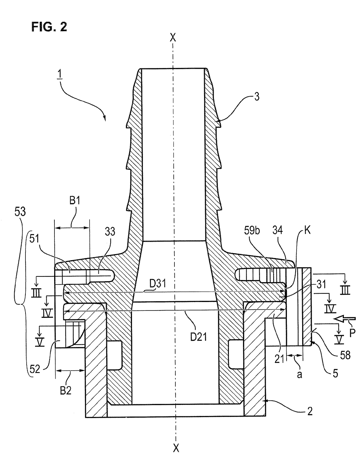 Plug connection for fluid lines and retaining part for such a plug connection