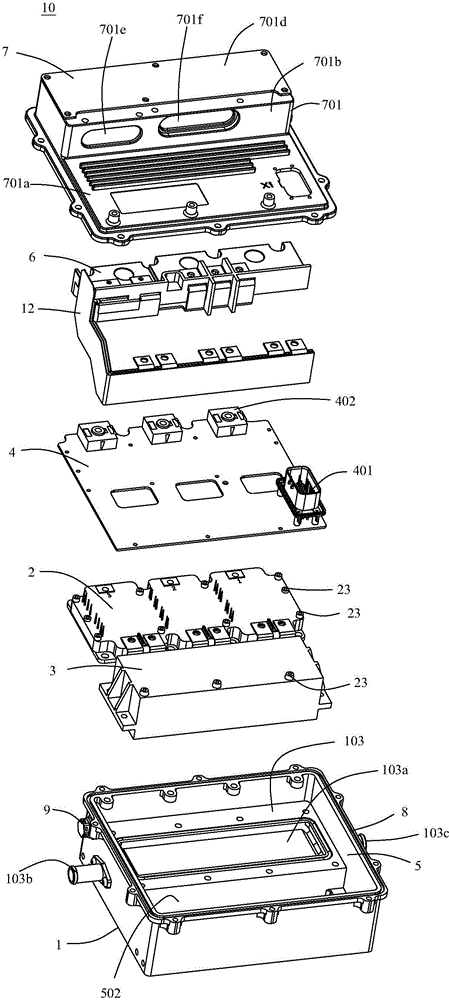 Motor control device used for electric automobile