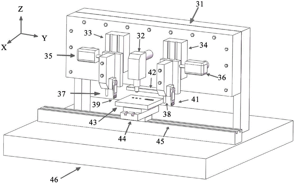 Broadband piezoelectric vibrating scraper, spraying type 3D printing of broadband piezoelectric vibrating scraper, and printing method