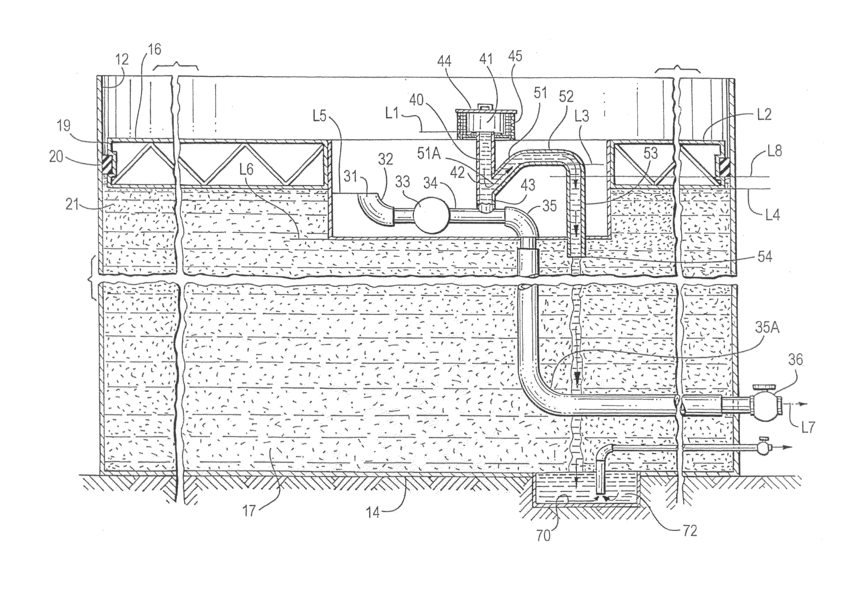 Storage tank floating roof sump with emergency overflow