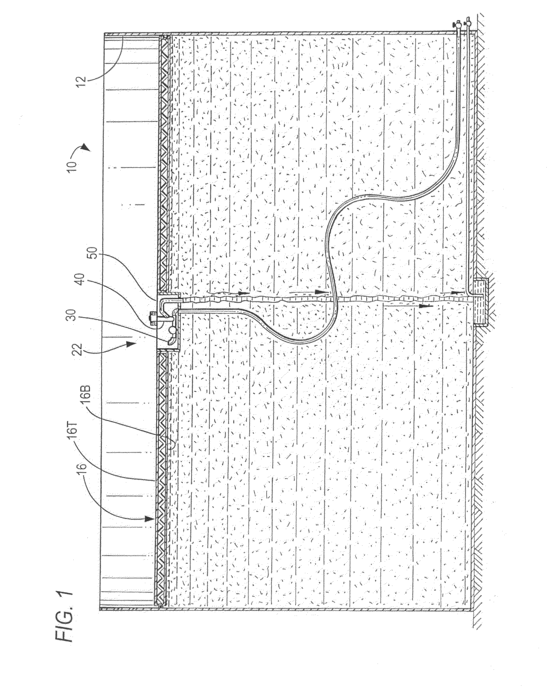 Storage tank floating roof sump with emergency overflow