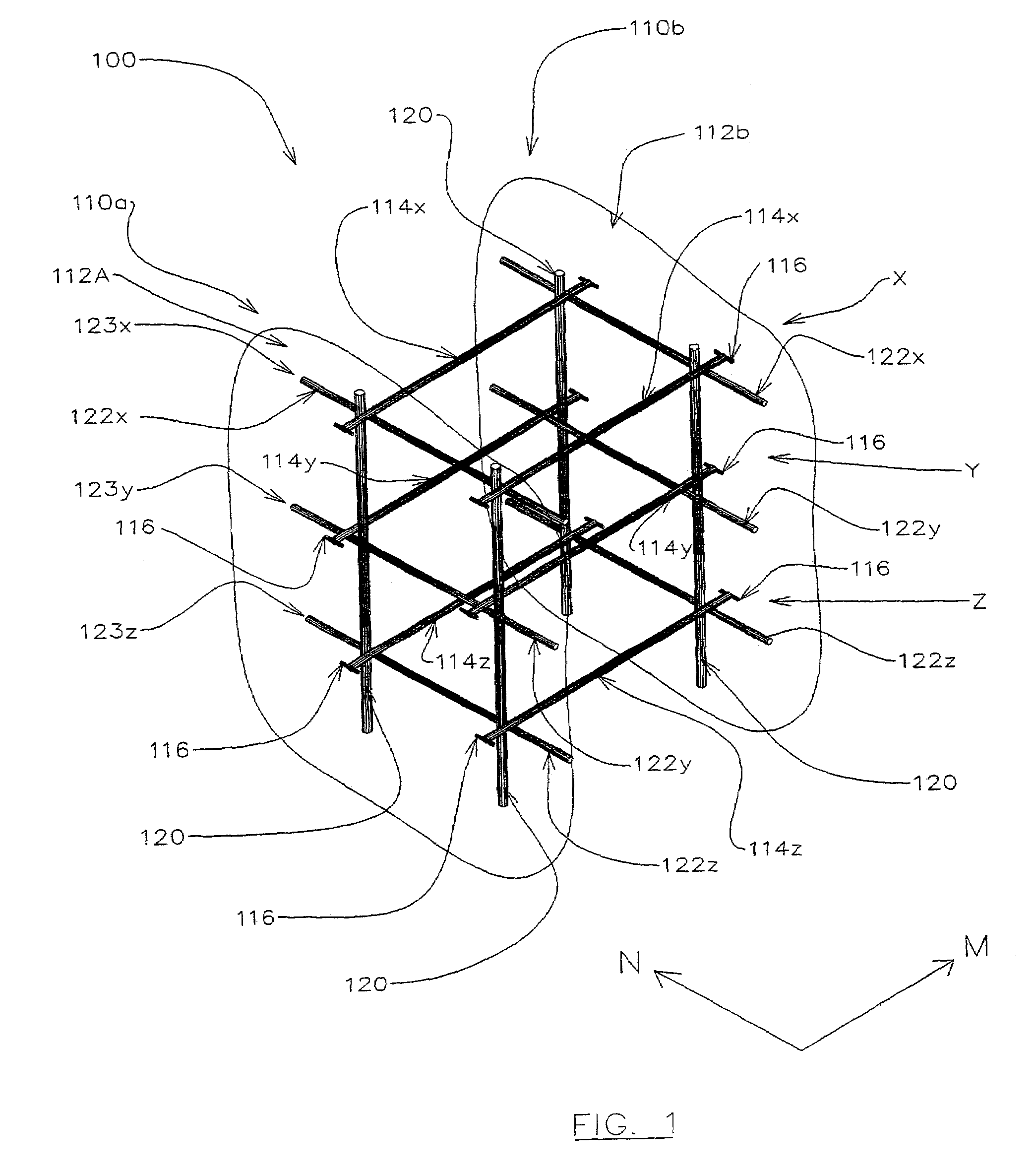 3-D construction modules